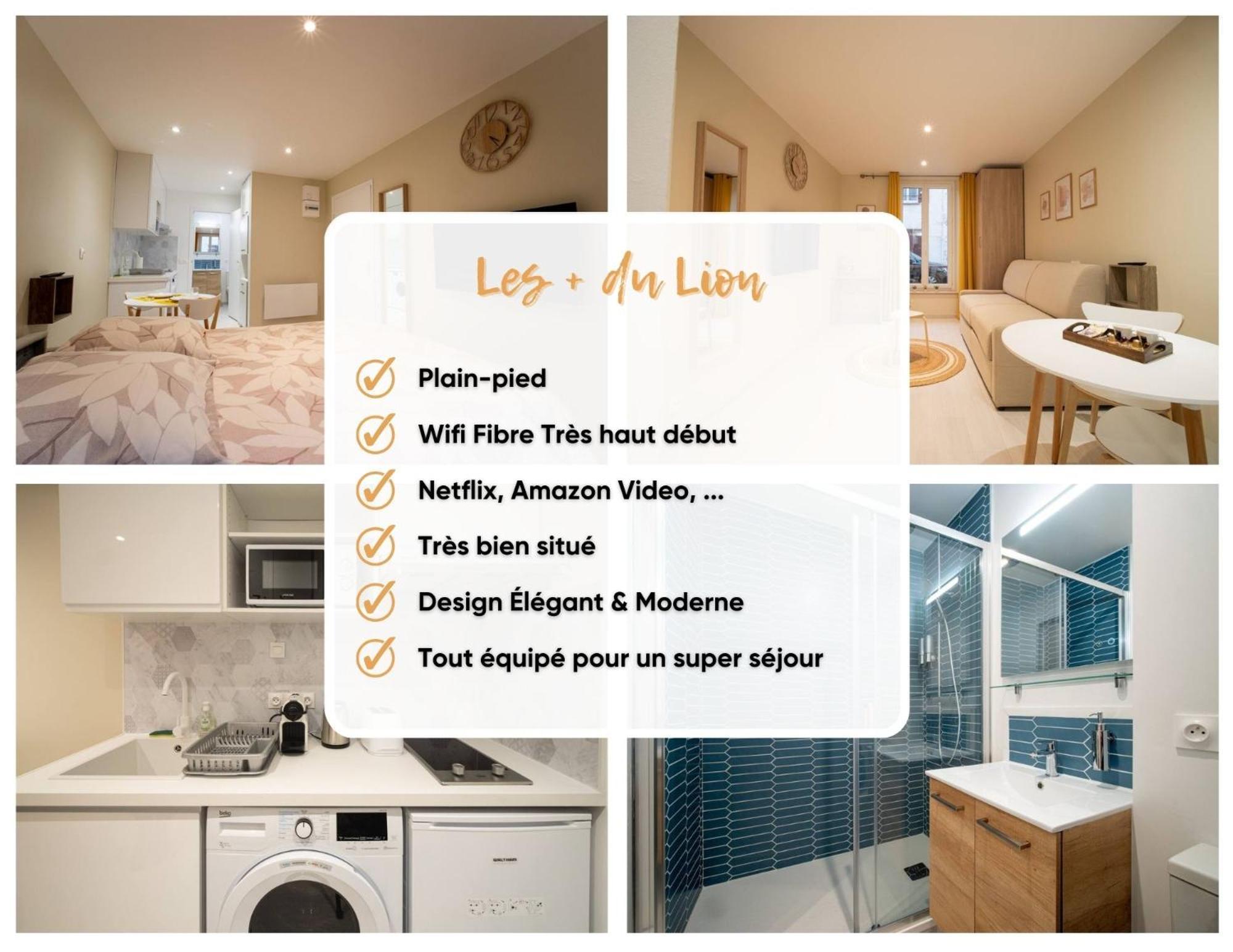 Le Lion - Plain-Pied, Wifi, Yt Premium - 2Rfhomes Château-Thierry Eksteriør bilde